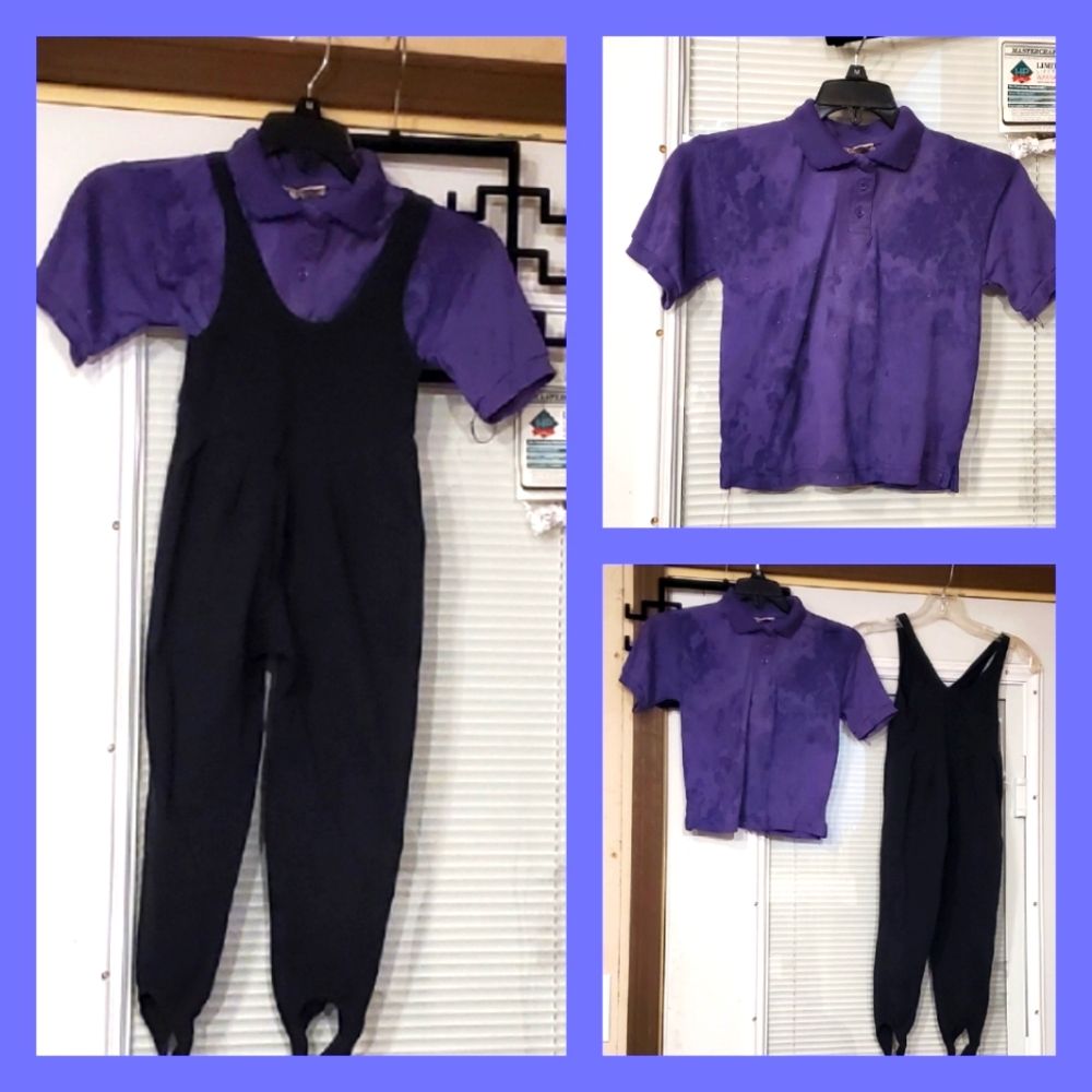 *VNTG* sz 6X Stirrup pants & tie dye combo